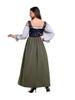 Evropský a americký retro renesanční šněrovací županový kostým