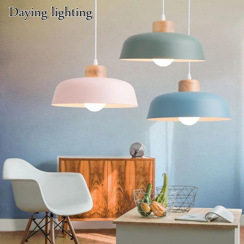 Nyní Severské Osvětlení Moderní Obývací Pokoj Jídelní Stůl Lampy Jednoduchá Osobnost Kreativní Bar Ložnice Jednohlavý Makronový Lustr