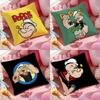 Classic Animation P-popeye Pillow Case Soft Plush Fabric Double-Sided Printed Cushion Cover Warm Winter Sofa Pillow Case