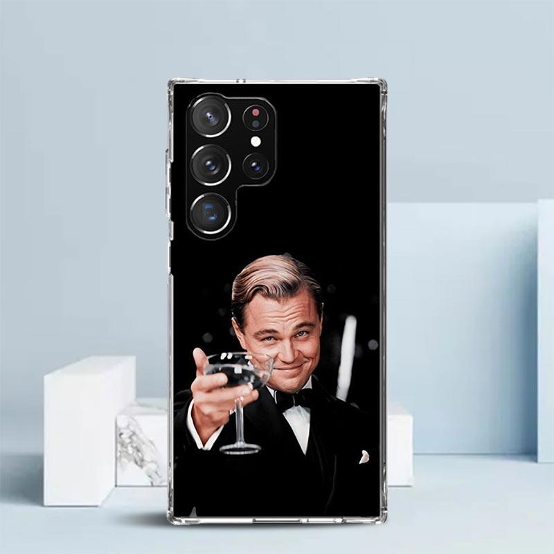 

The Wolf of Wall Street Movie Soft Cover for Samsung Galaxy S25 Edge S26 S24 S23 Ultra Phone Case S22 S21 Plus S20 FE Print Patt Samsung S26