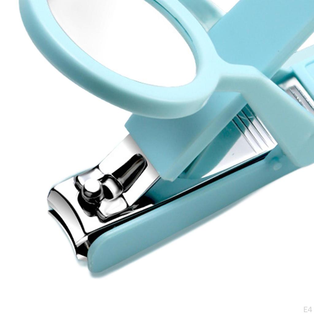 Ergonomic Nail Care Clipper Set with Built-in Light