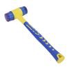 Rubber Hammer Replaceable Hammer Head Integration Rubber Mallets with Ergonomic Handle for