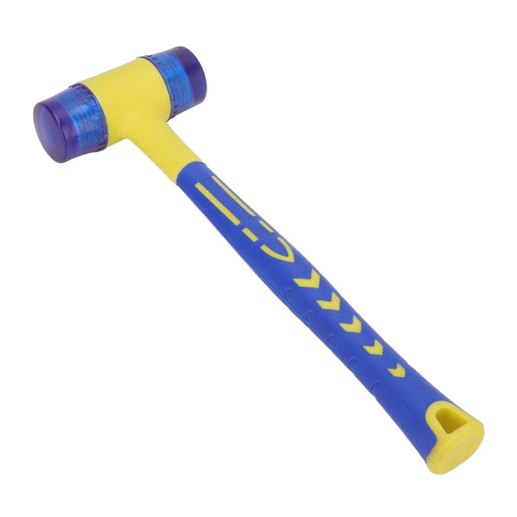 Rubber Hammer Replaceable Hammer Head Integration Rubber Mallets with Ergonomic Handle for