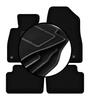 Complete Set of Velour Floor Mats For: Mazda 6 GJ III Station Wagon (2012-)