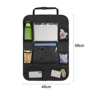 2 confezioni di organizer per sedili posteriori per auto, tappetini antiurto per bambini, protezioni per sedili posteriori, grande capacità con