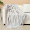 Hotel Homestay Bed-end Towel Decorative Home Living Room Carpet Knitted Blanket Nordic Minimalist Sofa Cover Soft Nap Blanket