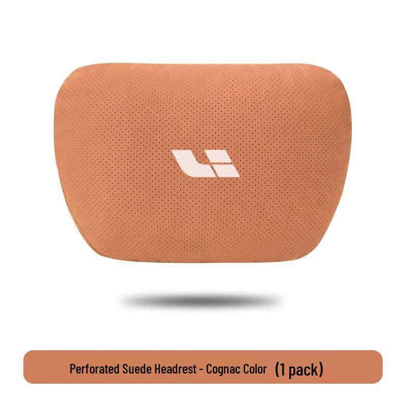 Universal Fashion Car Headrest and Lumbar Support - Summer Breathable Latex Standard