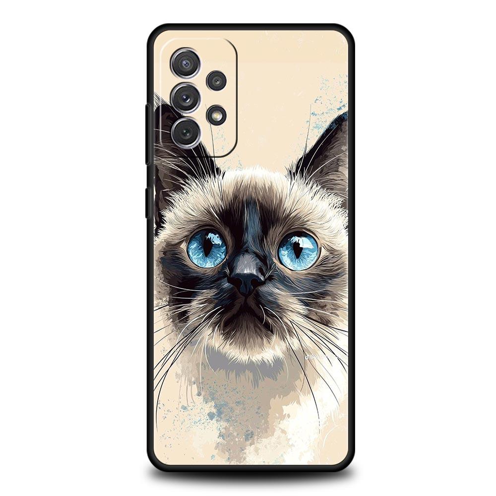 Daily Life of Cats Phone Case For Samsung Galaxy A17 A07 A55 A35 A25 A15 A05s A33 5G A31 A23 A21s A13 A41 A73 A53 A51 A71 Cover