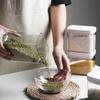 Kitchen Storage Container Food Box Dispenser Flour Supplies Grain Tank Moisture-Proof Sealed Cans Transparent Organizers