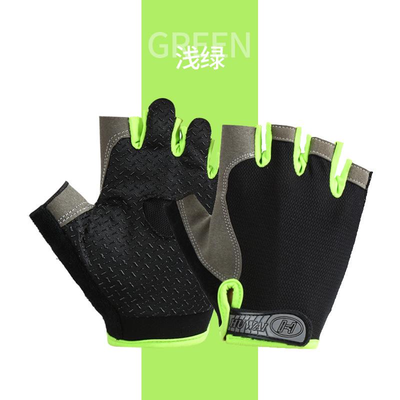 Unisex Half-Finger Fitness Gloves: Breathable, Sun-Proof, Non-Slip, Wear-Resistant, Ideal for Driving, Sports, Yoga, Skipping, Cycling.
