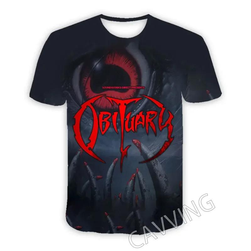 Classic Rock Nachruf 3D-Druck T-Shirts Herren Damen Hip Hop Trend Kurzarm Rundhals T-Shirt Oversized Y2k Oberteile Streetwear Herrenbekleidung