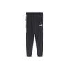 Casual Sports Knit Cuff Sweatpants Men Bottoms Black 580954-01