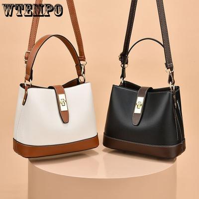 Women's Handbag Fashion Crossbody Shoulder Bag Large Capacity with Ladies Handheld Bucket Bag