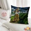 1pc G-Grave Of The Fireflies Pillow Case Fashion Square Pillowcase Bedroom Sofa Room Ins Decoration Leisure