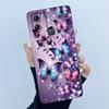 Case for Infinix Hot 12i Hot 12 Play Back Cover Butterfly Flower Soft Silicone Cases for Infinix Hot12i 12Play Hot12 Phone Funda