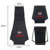 Car Logo Seat Backrest Headrest Cover Pillow Towel For Nissan X-trail Qashqai Note Juke Sentra Patrol Navara Micra Leaf Almera