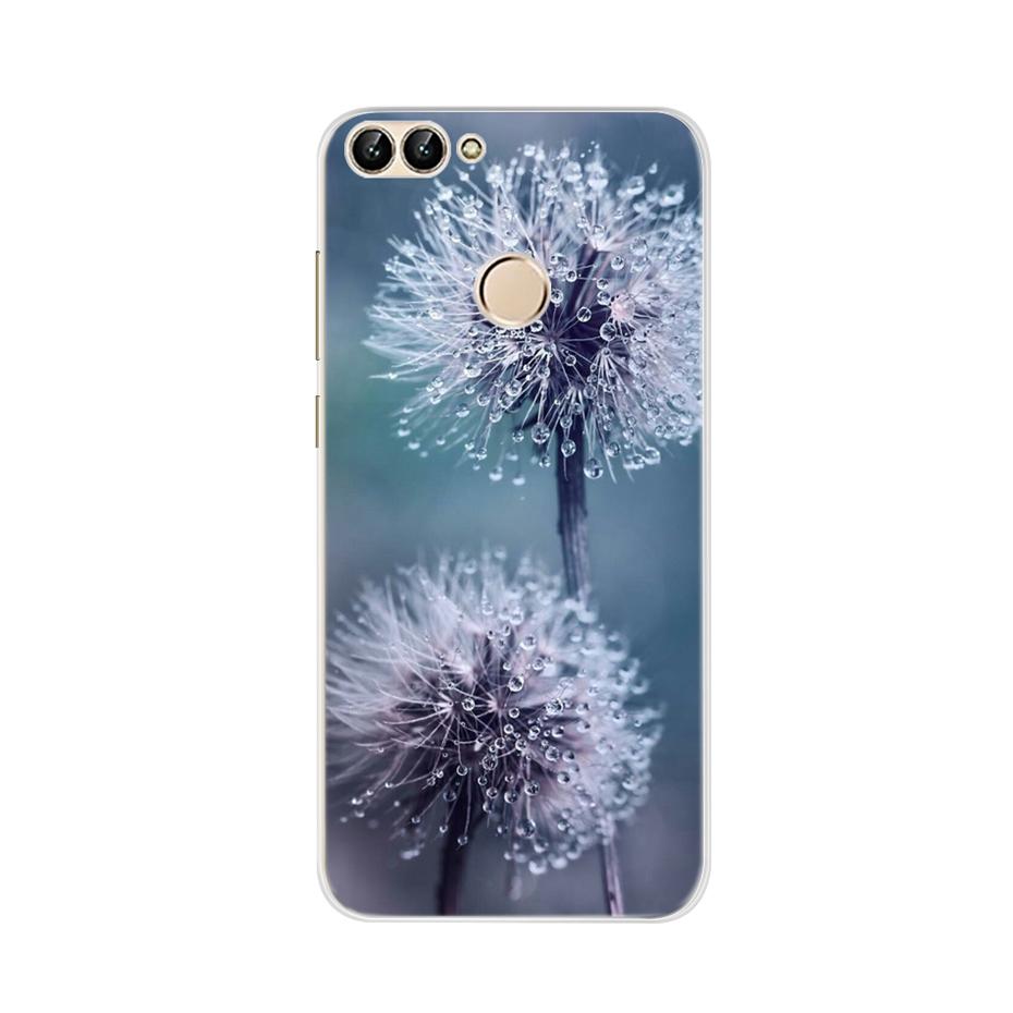 For Huawei P Smart 5.65inch Case Cute TPU Soft Silicone Back Cover Phone Case For Huawei P Smart 2018 FIG-LX1 PSmart Case