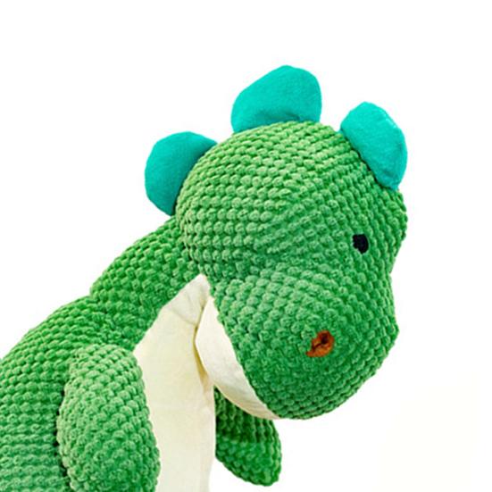 Hund Plüsch Dinosaurier Spielzeug Interaktives Kauspielzeug Weiches Quietschendes Hund Kuscheltier Welpen Zahnungsspielzeug