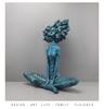 Luxury European Resin Afro Sculpture Decor for Living Room TV Cabinet