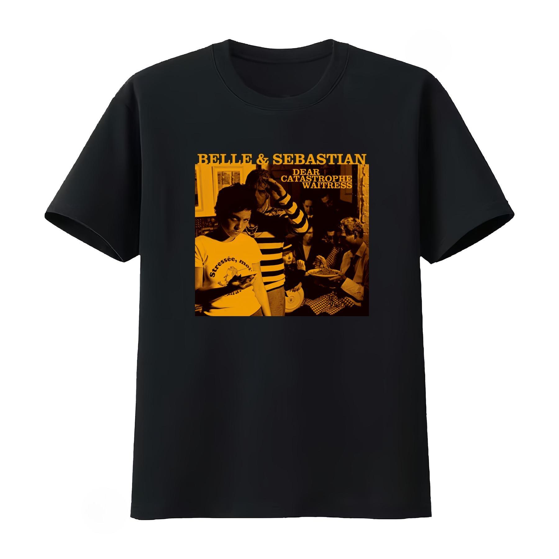 

Belle and Sebastian Dear Catastrophe Waitress Band T Shirt Rock Music Fan Casual Unisexs Clothing Womens 2026 Summer New T Shirt S