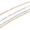 2Meter Stainless Steel Chains Flat Chain for DIY Necklace Bracelet Anklet Jewelry Making Accessories Supplies  Wholesale