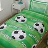 Goal Shoot Football Soccer Kids Boys Single Duvet Quilt Cover Bedding Set