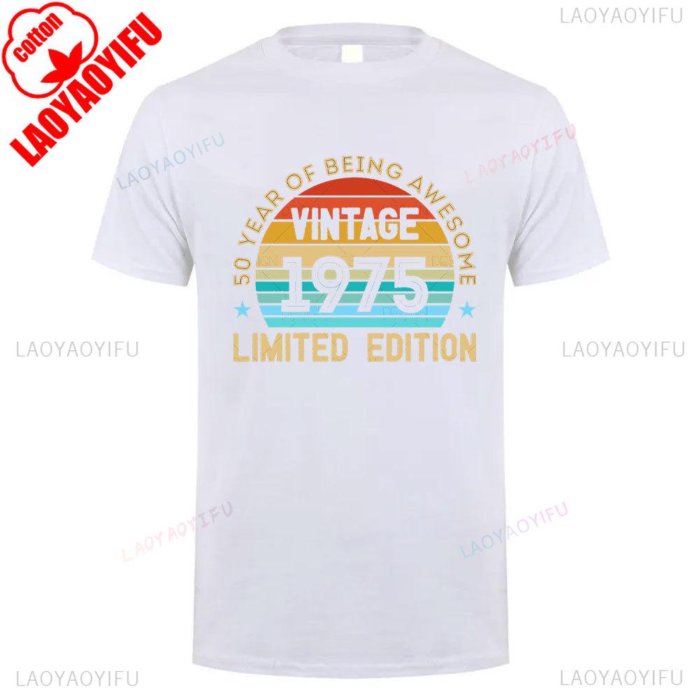 1985 Year Vintage Cotton T Shirt Retro 80s Style Short Sleeve Classic Casual Oneck Tee Unisex for Men Women 40th Birthday Gift