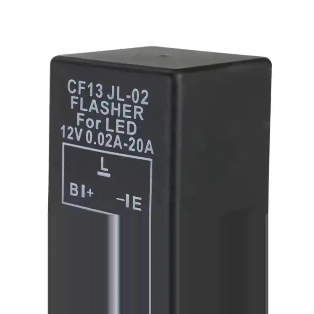 High-end CF14 3 Pin Adjust 12V LED Flasher Relay Car Turn Indicator Blinker Light Accessories Signal E1Z7
