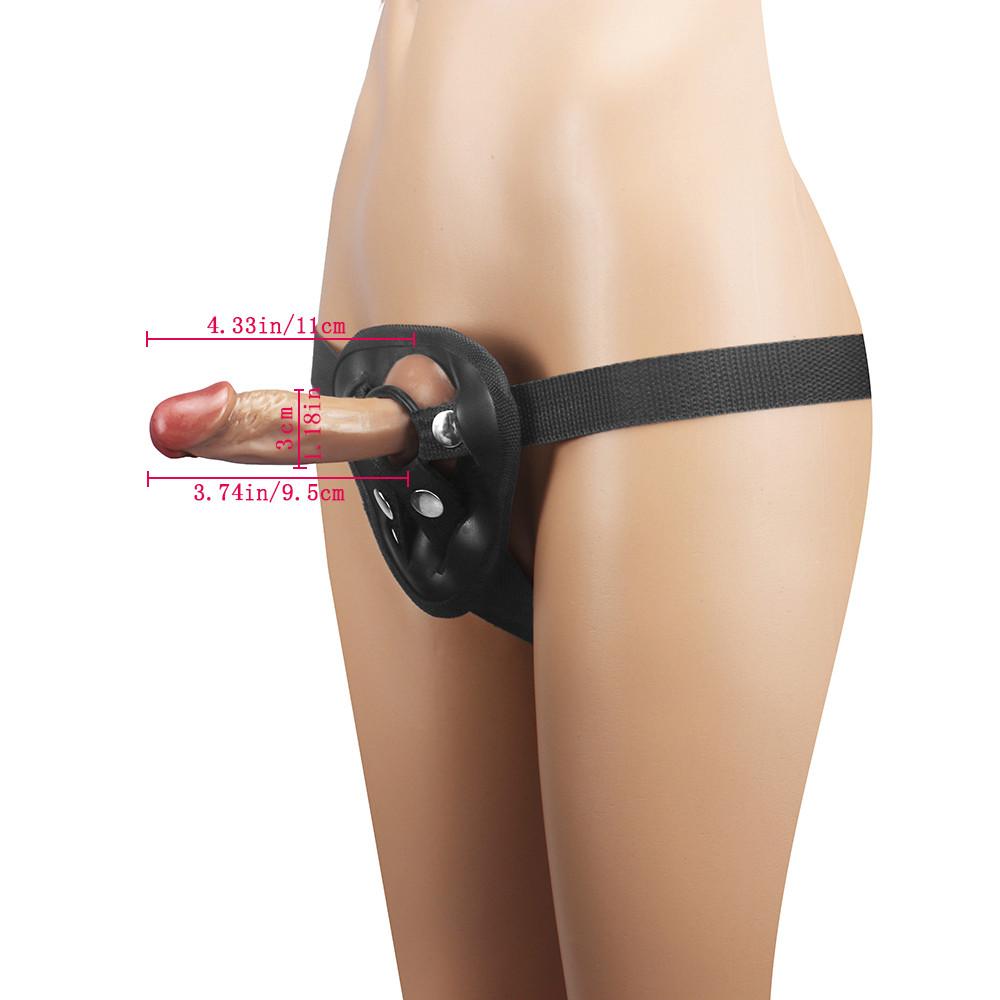 Ενήλικο Σεξουαλικό Παιχνίδι Φορέσιμο Δονητής Ρεαλιστικό Σεξουαλικό Παιχνίδι Για Λεσβίες Γυναίκες Ζευγάρια Δονητής Στράπον Πέος Βεντούζα Αναπληρωματικός Πωπός