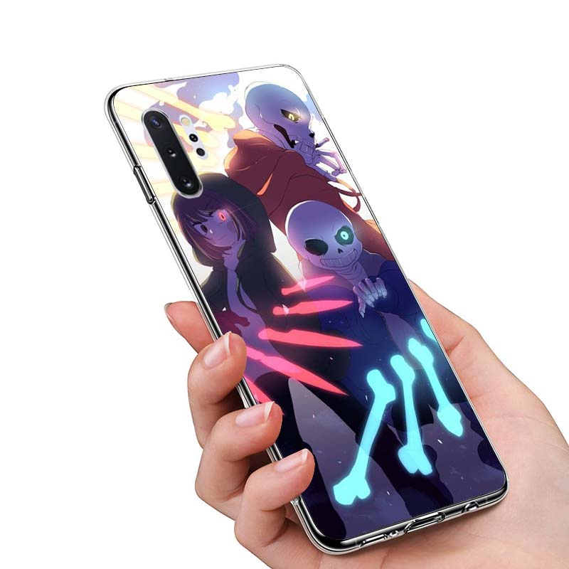 Undertale Papyrus För Samsung Galaxy Note 20 10 9 8 Plus Ultra Lite M21 M31 M31S M10S M20 M21 M32 M12 Mobilskal