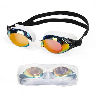 Nuevas Gafas de Natación Antivaho Galvanizadas Coloridas Deportes Acuáticos Entrenamiento de Velocidad Impermeables Gafas de Natación Ayudas para la Natación