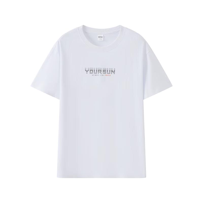 

Yiershuang 100% Cotton Unisex Short Sleeve T-Shirt XL