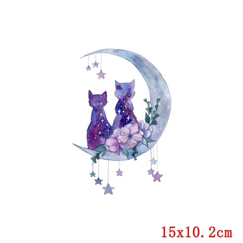 

Prajna Unicorn Cartoon Car Heat Transfer Owl Butterfly Iron On Transfers T Shirt Thermo Stickers Clothing Patch Applique