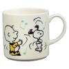 Yamaka Shoten "PEANUTS" Mug, 350ml, with Silicone Cup Cover, Dance, SN732-11P