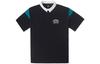 Polo Shirts Men's Black Polo Collar Moderate Straight Fit 10026173-A03