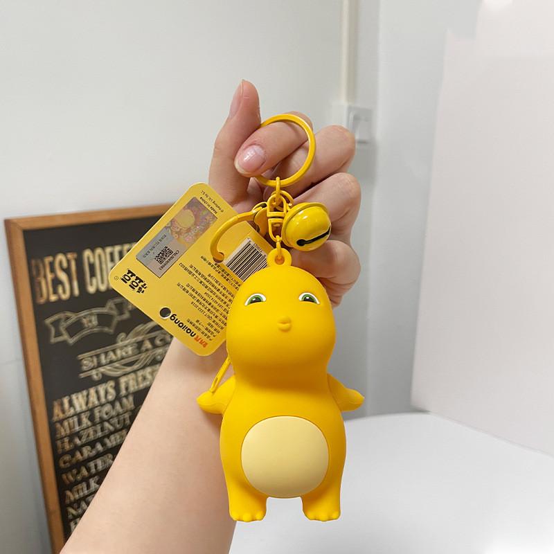 Adorable Silicone Dragon Keychain Coin Purse Perfect For Couples And Gifting