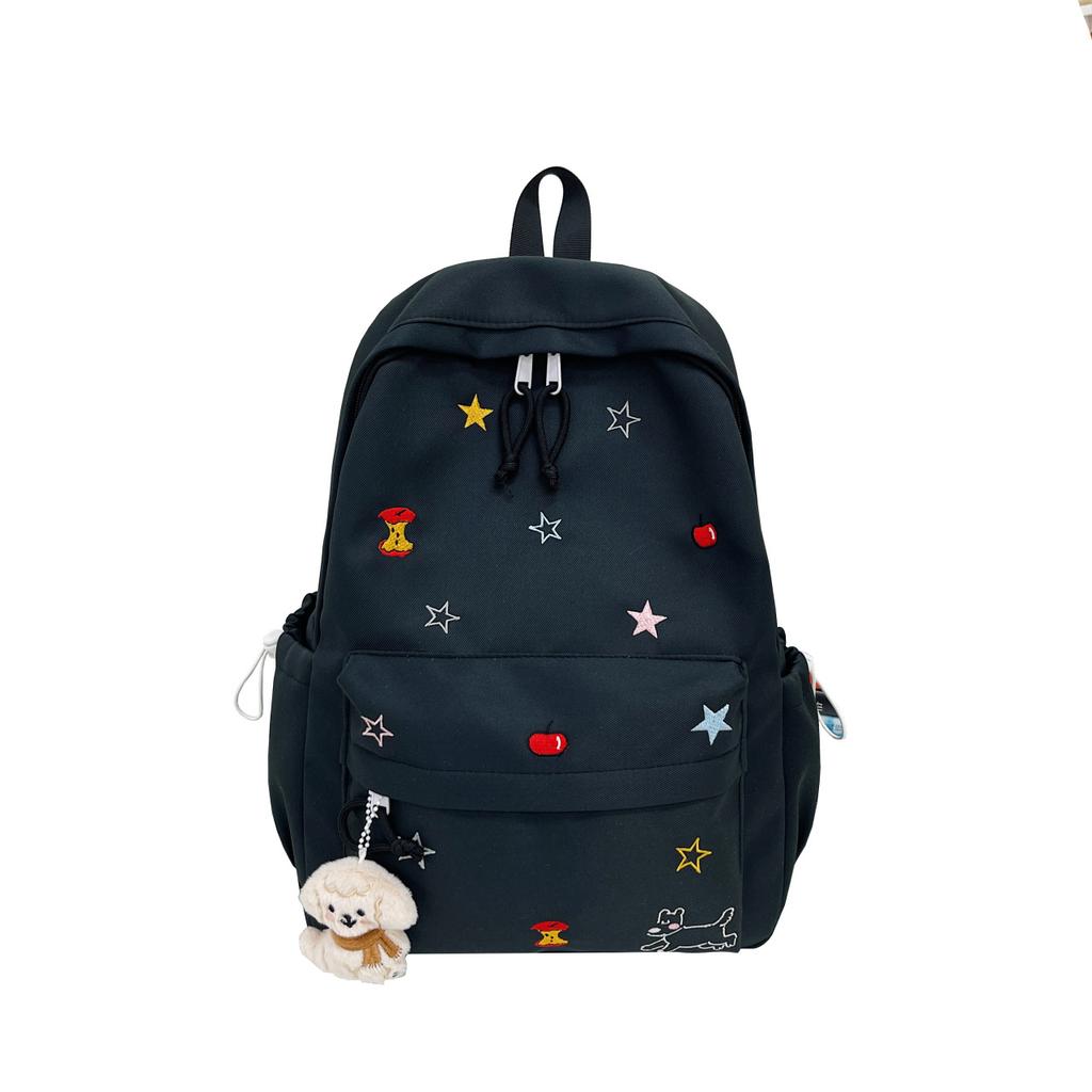 Schoolbag new sweet and cute Mori backpack for junior high school students with large capacity, school bag, travel, commute, leisure backpack