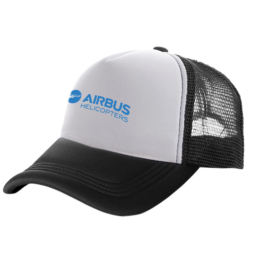 

Airbus Helicopters Trucker Cap Unisex Hat Baseball Cap Cool Summer Unisex Mesh Net Airbus Hats MZ-159