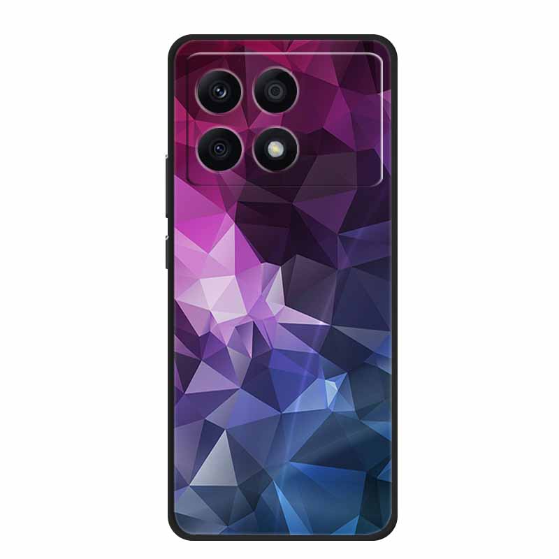 Para Xiaomi Poco X6 Pro 5G Funda Lujo TPU Silicona Trasera Fundas de Teléfono para Xiaomi Poco X6 Dibujos Animados Protector 2311DRK48I Funda