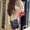 Small Bag for Women Casual Shoulder Crossbody Bag Waxed Oil Leather Small Water Bag