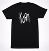 Korn Vintage Kratzlogo T-Shirt Schwarz Nu Metal Band Grafik Unisex T-Shirt