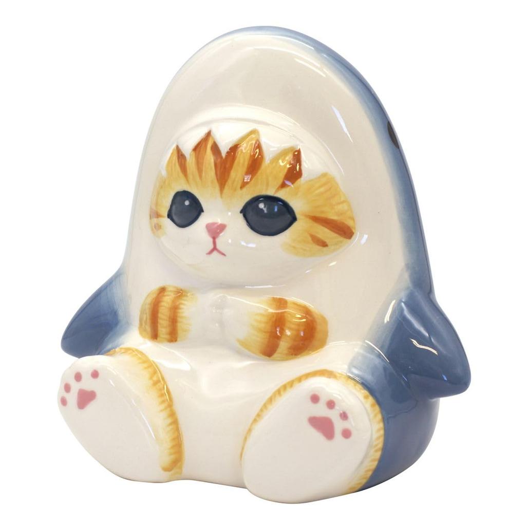 Mofusand Ceramic Piggy Bank Shark Nyan
