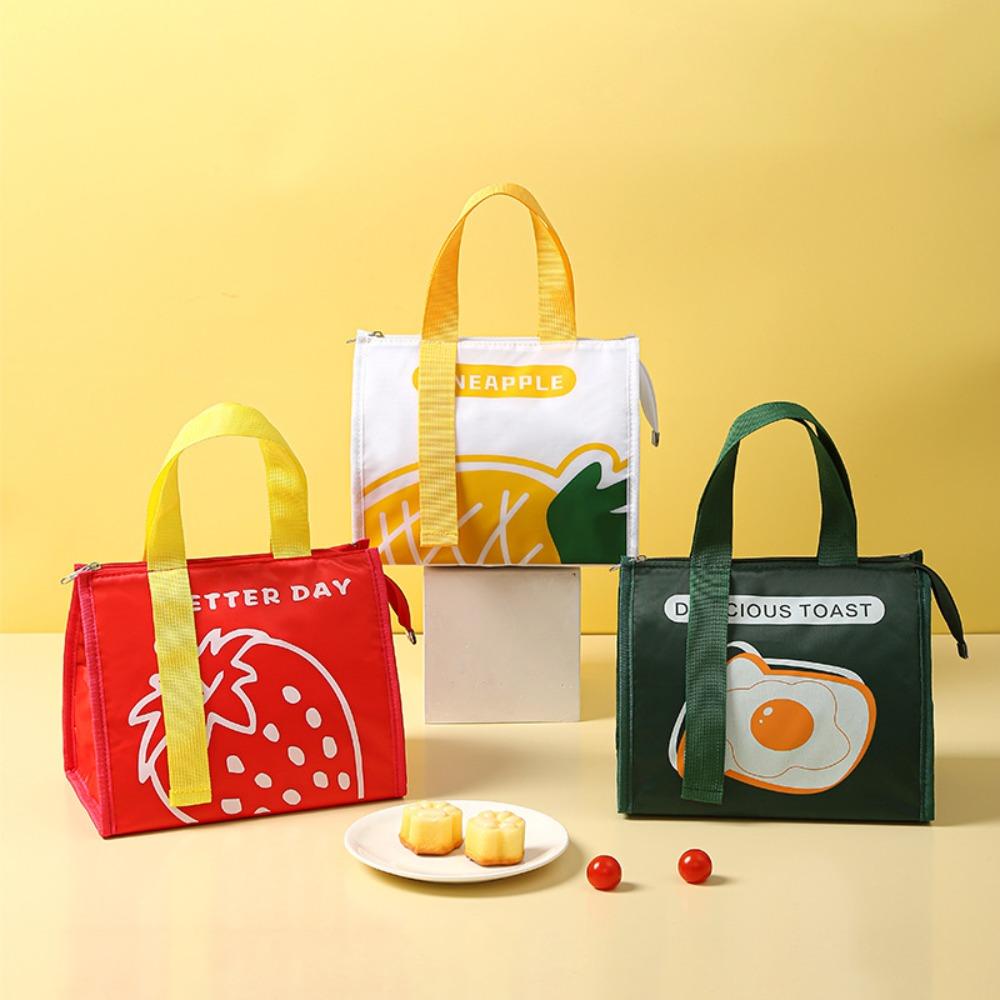 

Insulated Large Capacity Cartoon Lunch Bag Travel Organizer Food Picnic Storage Bag Storage Bag