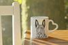 Dutch Shepherd Dog, Dutch Herder - cup with a dog, adorable cup with a heart-shaped handle, universal gift from the Art-Dog brand