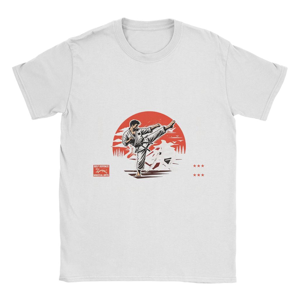 Kyokushin Karate Dad Cotton TShirt For Men Summer Streetwear TShirts Harajuku Tees Plus Size Cheap Tops