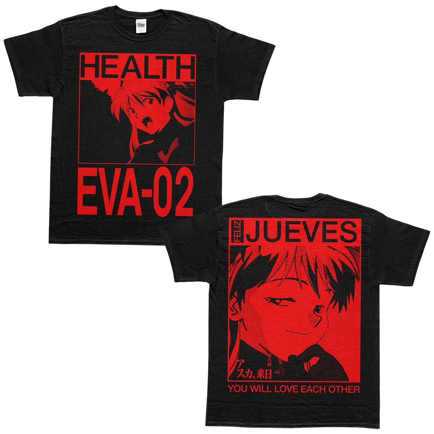 HEALTH Rock Band Big Jueves 2025 Tour Merch T-shirt With Pierce the Veil L