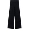 Armani Exchange Solid Color Elastic Waist Long Pants Casual Pants Women bottoms XW001878-AF11957-MC005