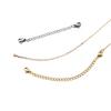 10Pcs/lot Stainless Steel Necklace Extension Chain Lobster Clasp Extended Chains For DIY Jewelry Making Supplies Accessories