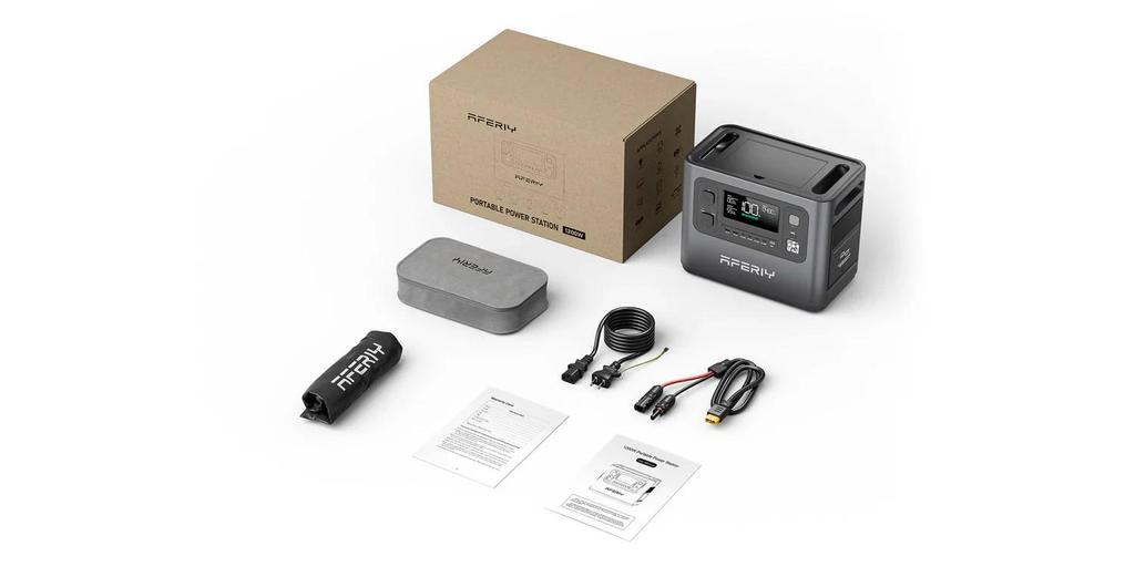 Portable Power Station AFERIY P110-E, 1200W AC Output, 1008Wh LiFePO4 Battery, Fast Charging, 12 Outputs, UPS Function, APP Control