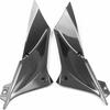 1Pair Motorcycle Gas Tank Side Cover Panel Fairing Cowl for YAMAHA YZF-R1 R1 2002 2003 Left Right Replacement Accessories